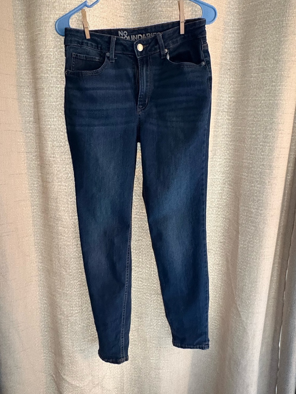 No Boundaries Navy Skinny High-Rise Jeans
